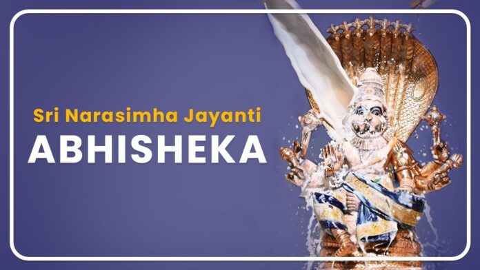 Iskcon Bangalore Live - Sri Narasimha Jayanti | Maha-abhisheka | Nova Spiritual India