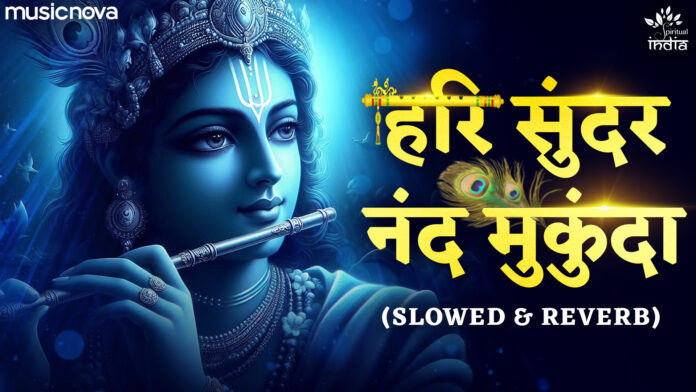 Hari Sundar Nand Mukunda Lofi with Lyrics - Krishna Bhajan