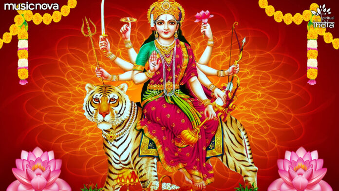 Mera Aapki Kripa Se Sab Kaam Ho Raha Hai with Lyrics - Durga Maa Bhajan