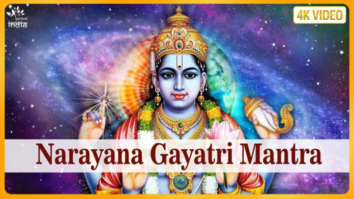 Vishnu Gayatri Mantra Peaceful Chants with Lyrics
