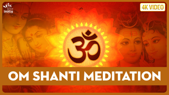 Om Shanti Om with Lyrics - Shanti Mantra