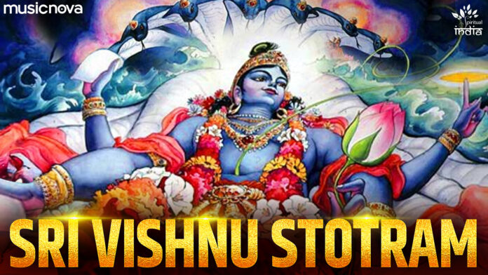 Shuklambaradharam Vishnum with Lyrics - Vishnu Stuti