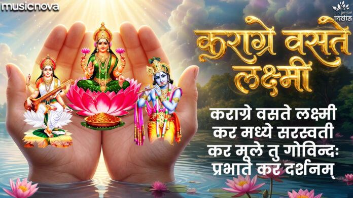 Karagre Vasate Lakshmi with Lyrics - Morning Mantra