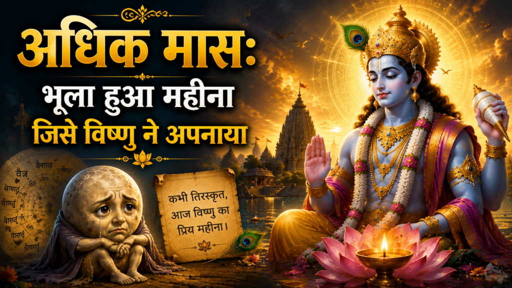 अधिक मास: विष्णु द्वारा अपनाया गया भूला हुआ महीना