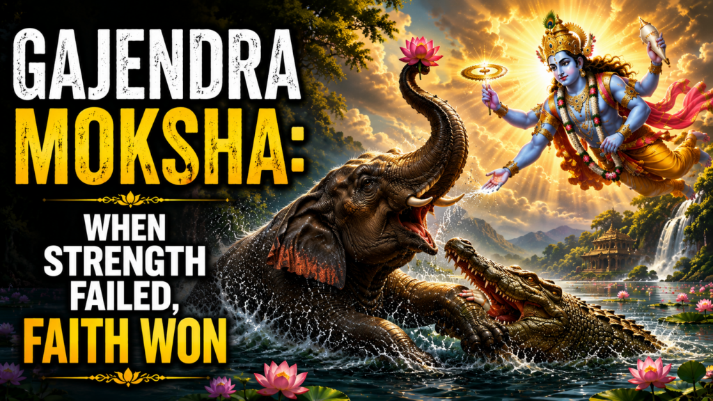 Gajendra Moksha When Strength Failed, Faith Won
