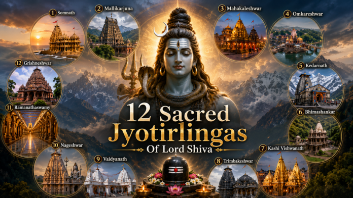 12 Sacred Jyotirlingas Of Lord Shiva