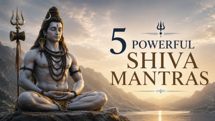5 Powerful Shiva Mantras and Their Meaning