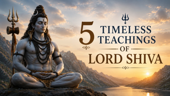 5 Timeless Teachings of Lord Shiva