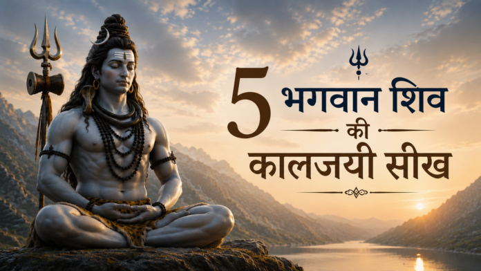 5 शिवजी की कालजयी सीख