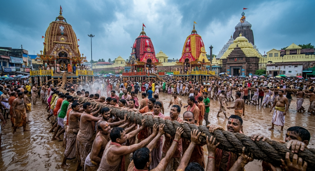 जगन्नाथ रथ यात्रा: दिव्य वर्षा का रहस्य