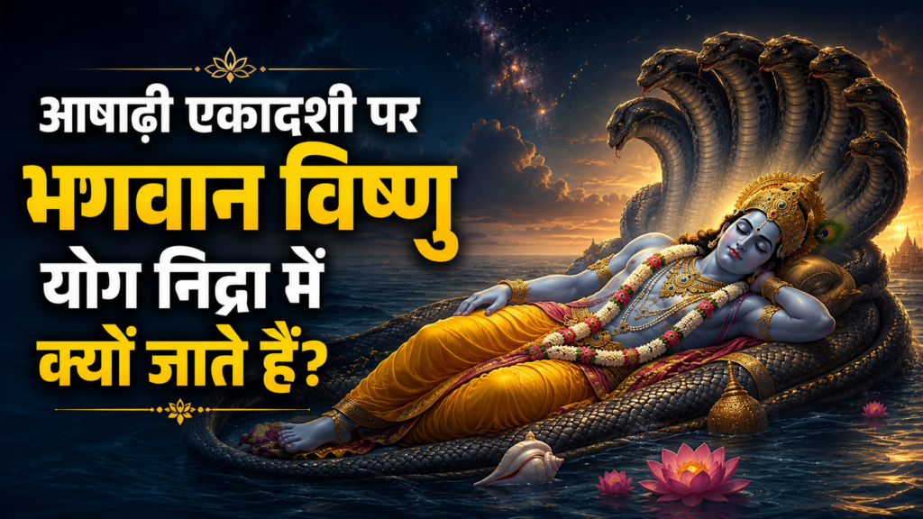 आषाढ़ी एकादशी पर भगवान विष्णु योग निद्रा में क्यों जाते हैं