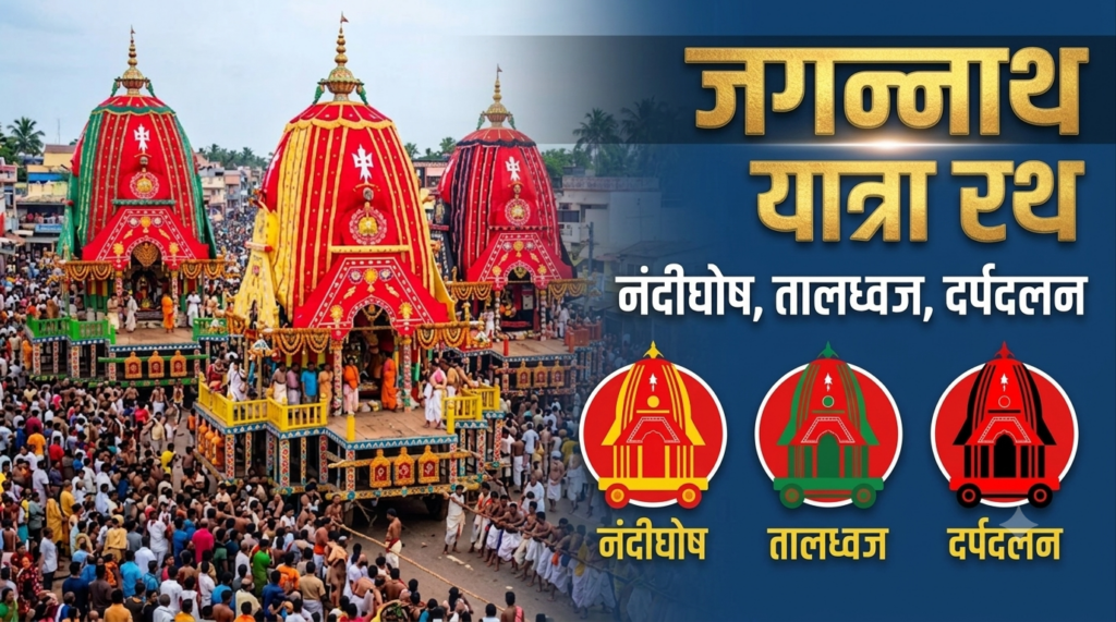 तीन दिव्य रथ