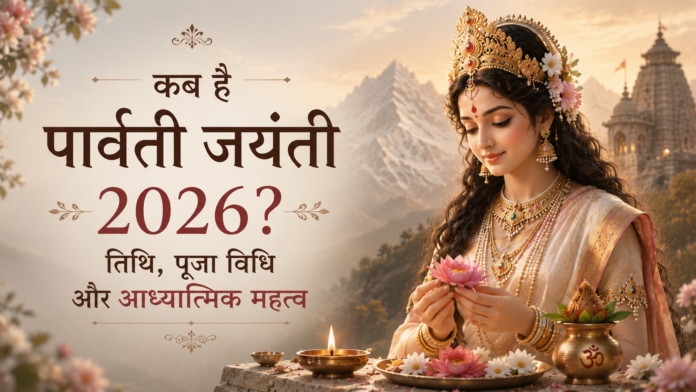 पार्वती जयंती 2026 तिथि, महत्व और पूजा विधि