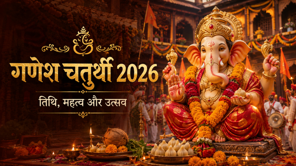 गणेश चतुर्थी 2026 तारीख, महत्व और उत्सव